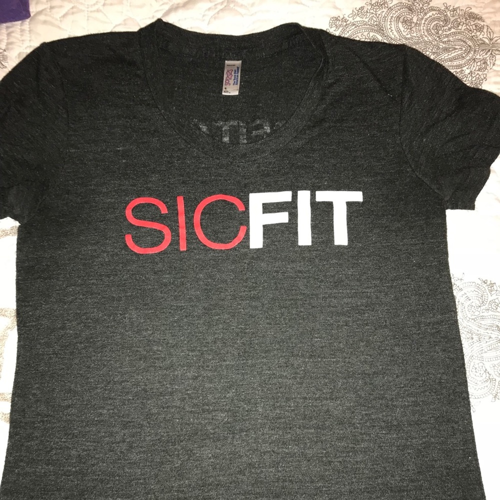 SICFIT tee Great used condition. Crossfit T. Small